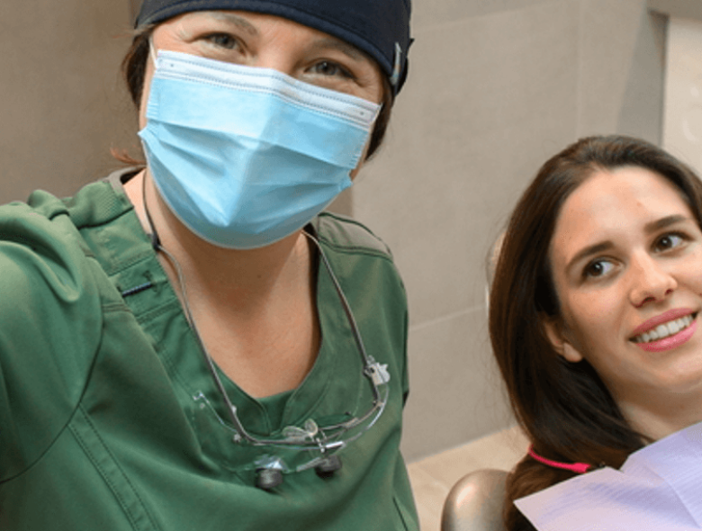 Laser treatments: cavity preparation and porcelain filling